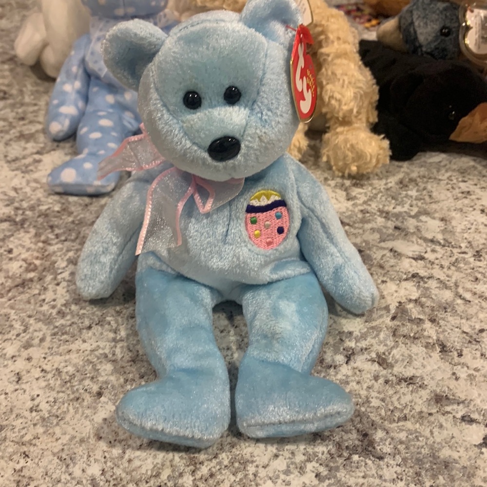 Ty Beanie Babies Eggs II With Hang Tag Baby Plush Stuffed Beanbag Toy